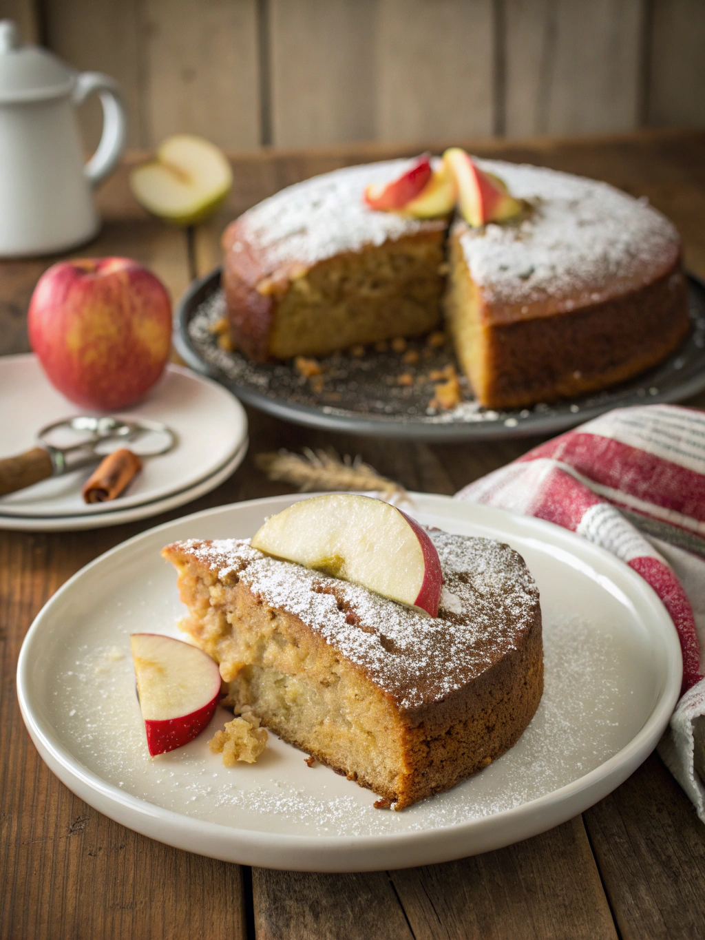 Applesauce Cake Recipe serving