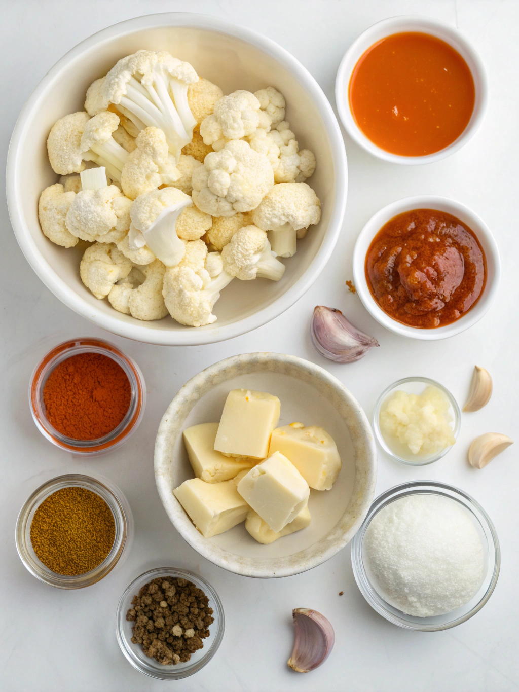 Buffalo Cauliflower Wings ingredients