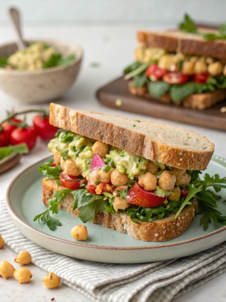 Chickpea Salad Sandwich