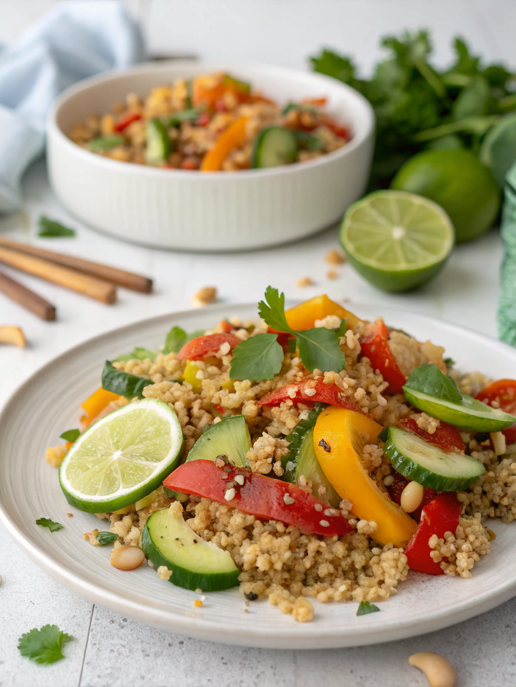 Common mistakes in Crunchy Thai Quinoa Salad