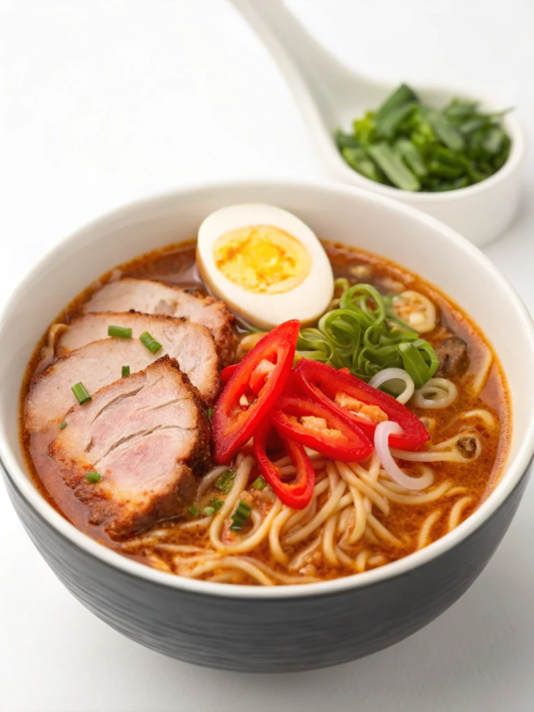 Easy One-Pot Spicy Miso Ramen