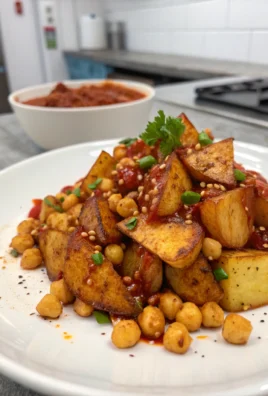 Gochujang Potatoes and Chickpeas