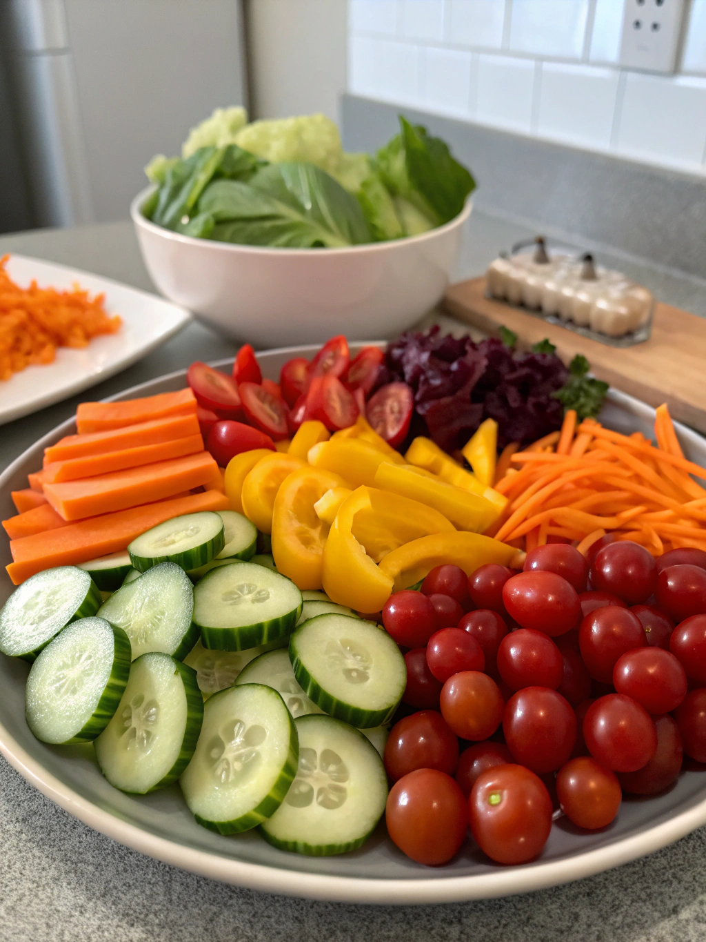Ingredients for Salads Without Lettuce