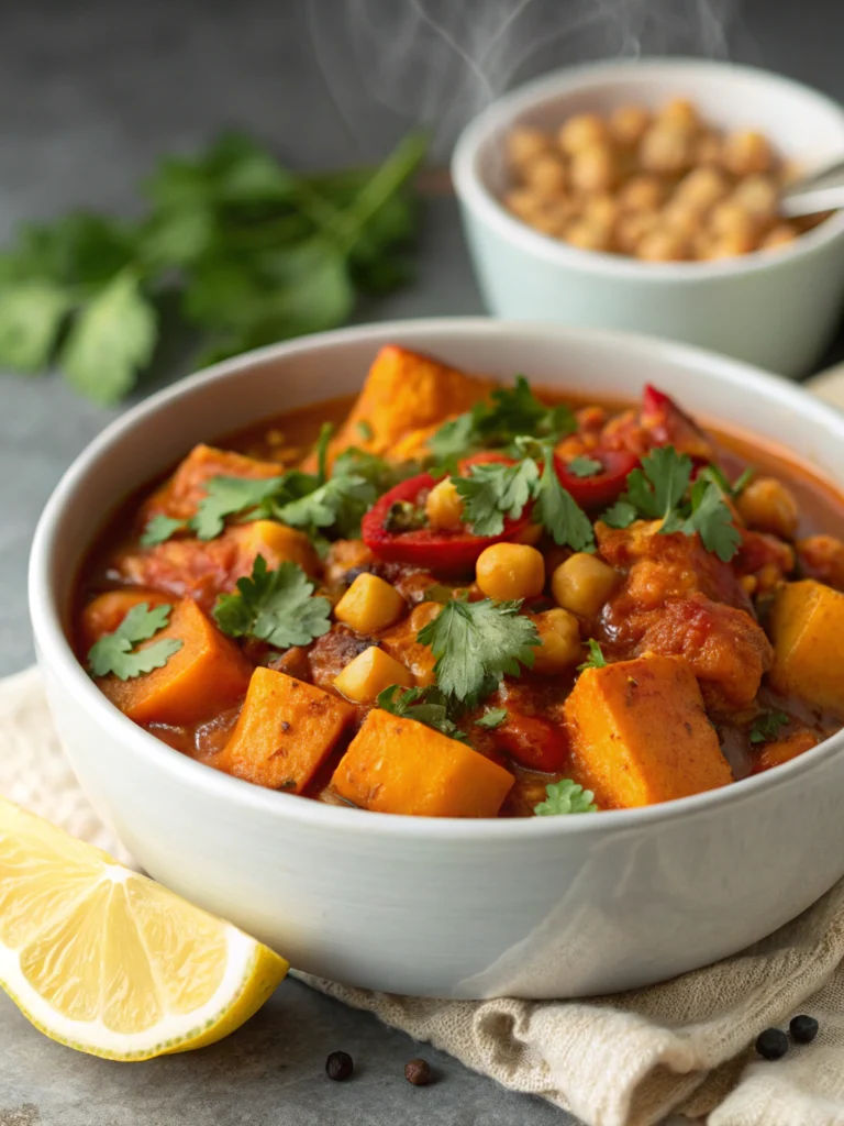 Sweet Potato and Chickpea Curry