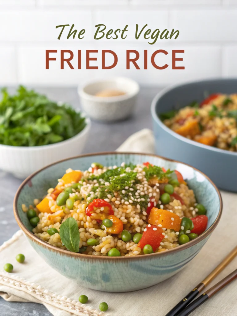 The Best Vegan Fried Rice