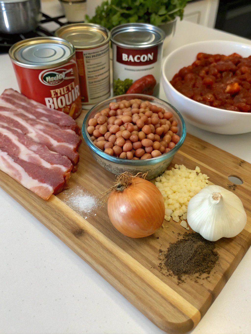 Cowboy Beans Recipe Ingredients