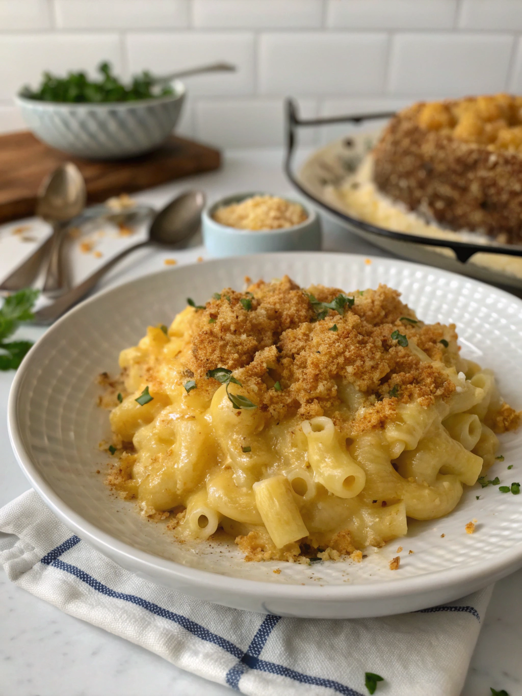 Tini Mac and Cheese Recipe Serving