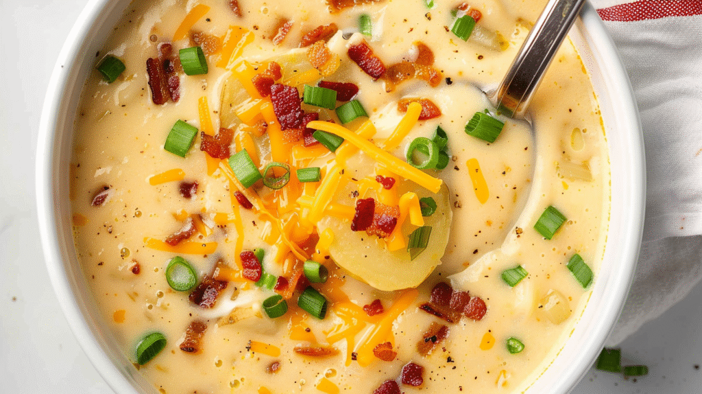 Crock Pot Loaded Potato Soup