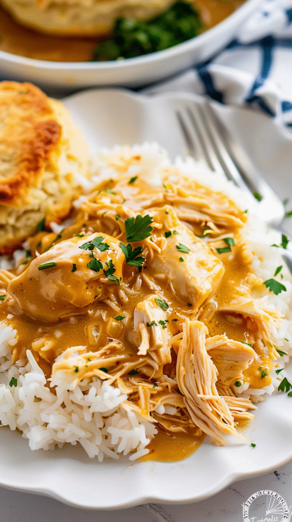 Crockpot Chicken and Gravy