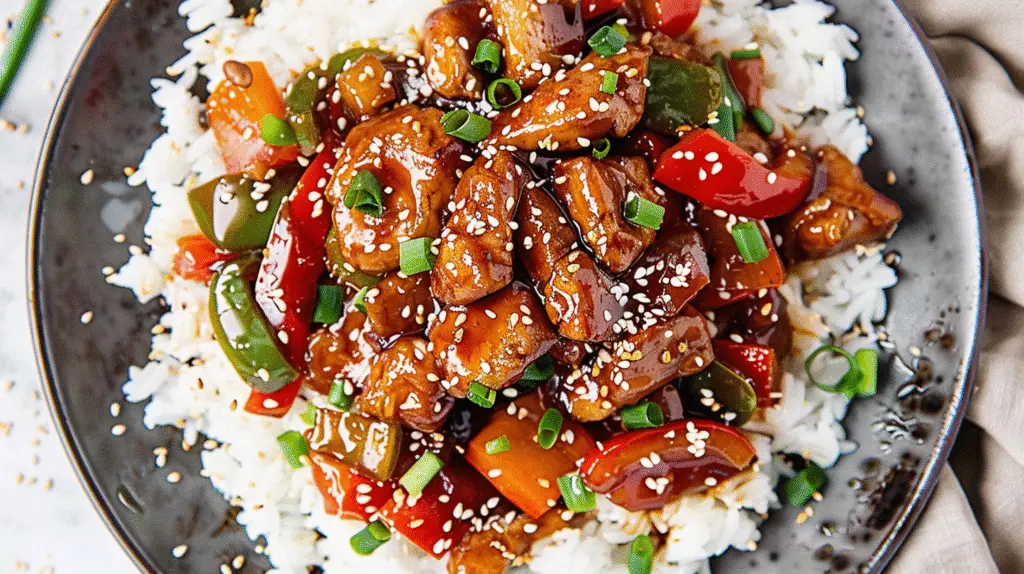 Sweet Hawaiian Crock Pot Chicken