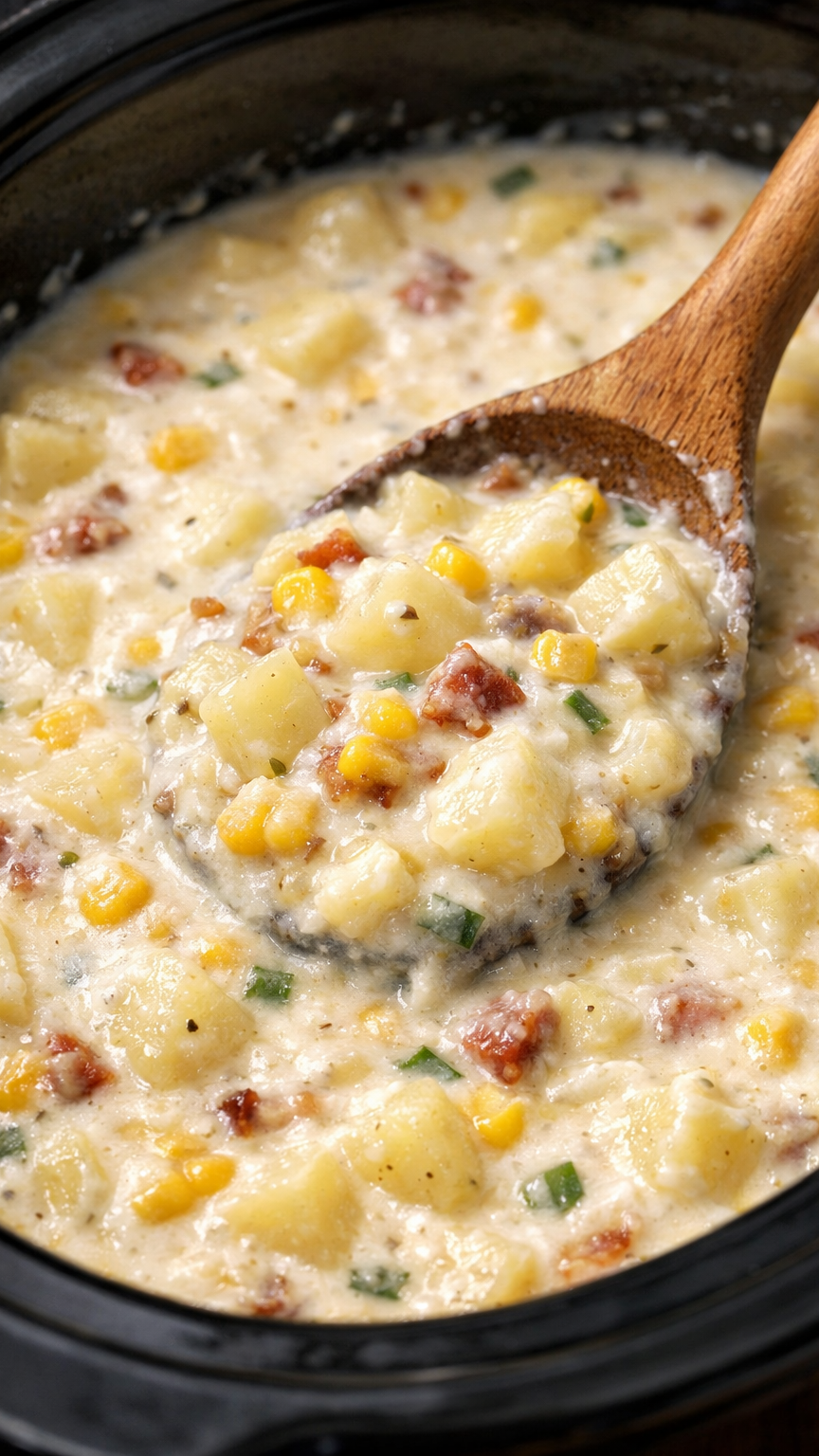 Crock Pot Crack Potato Soup