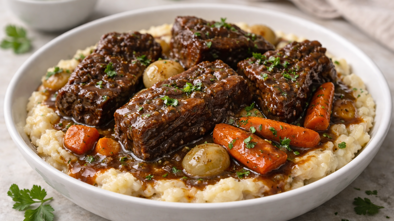 Crockpot “Beef” Short Ribs (The Ultimate Vegan Slow‑Cooker Comfort)