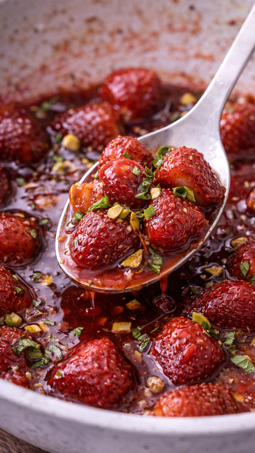 Roasted Strawberry Whipped Ricotta Toast Heavenly