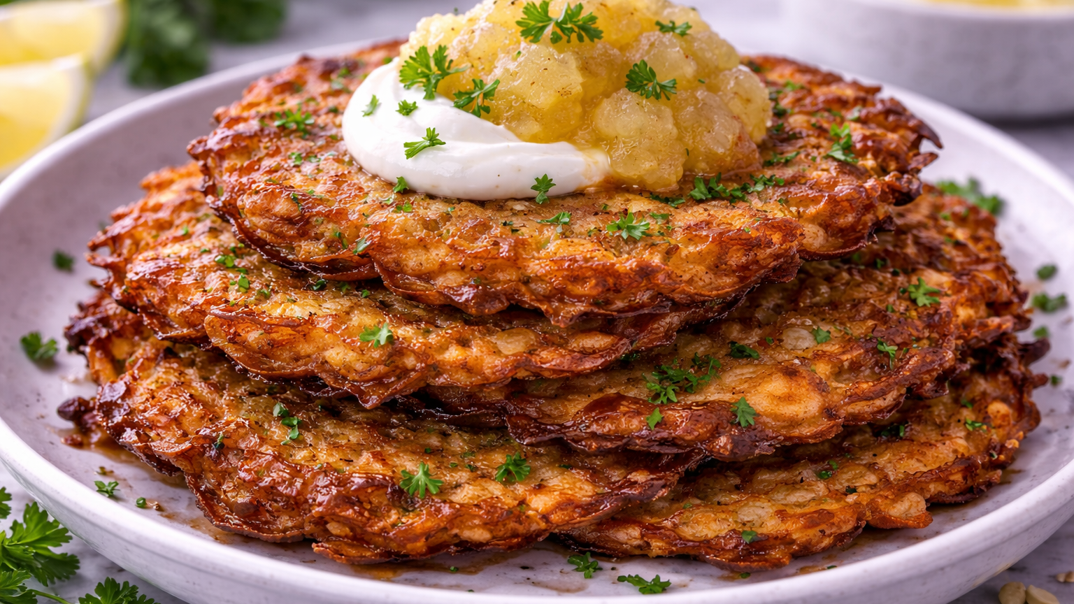Crispy German Potato Pancakes