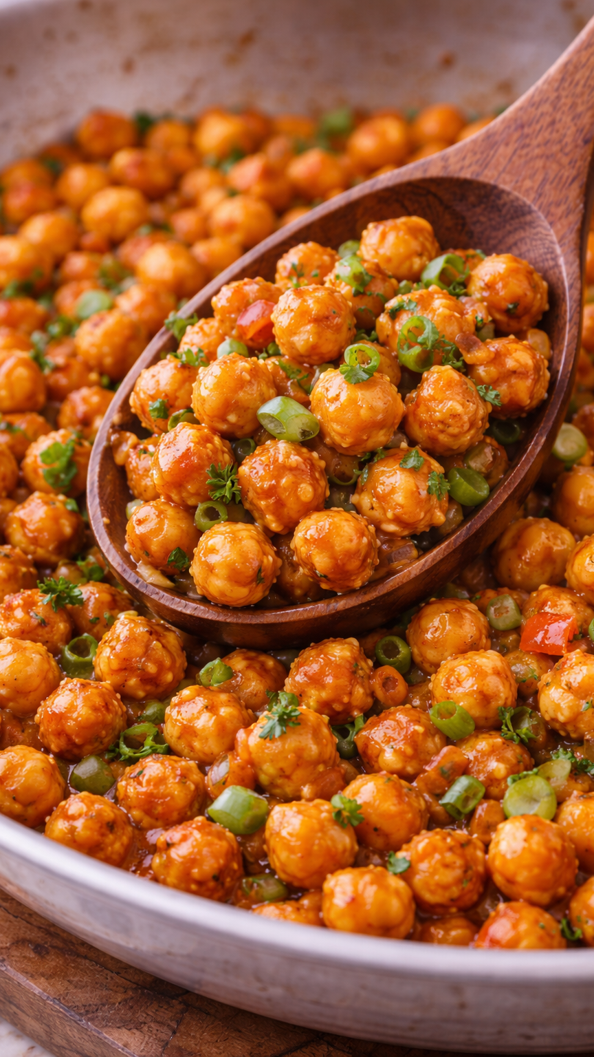 Buffalo Chickpea Wraps Recipe