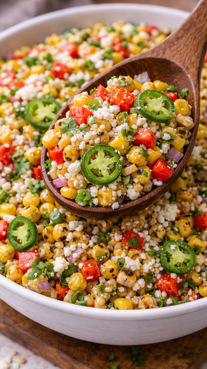Vibrant Mexican Street Corn Salad
