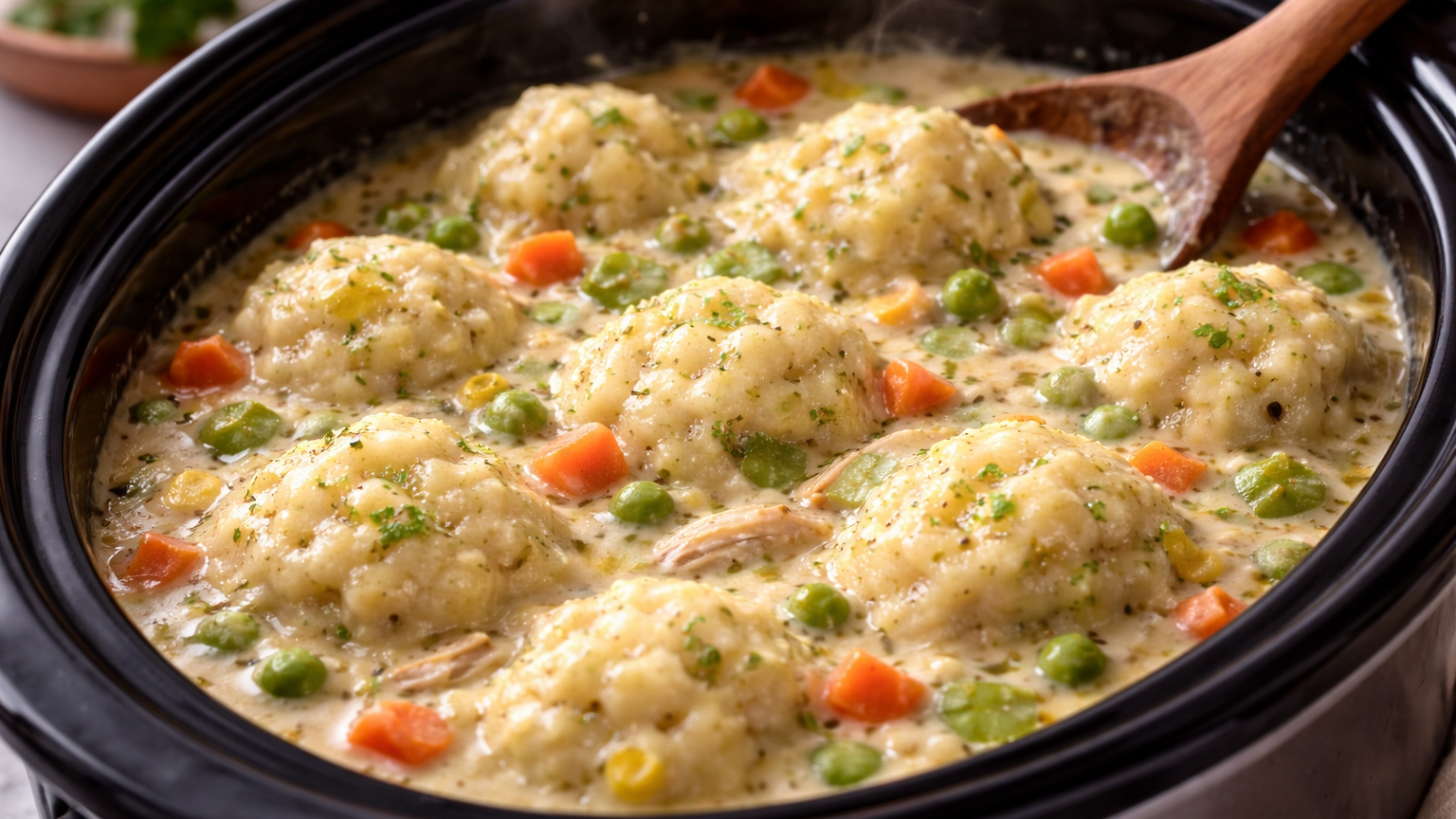 Slow Cooker Vegan “Chicken” and Dumplings: The Ultimate Comfort Meal