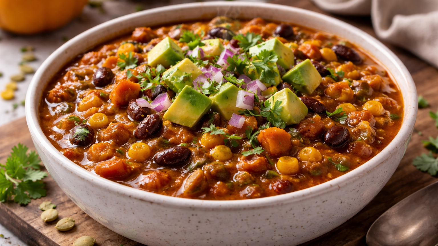 Very Comforting Fall Crockpot Dinner Recipes The Cozy Pumpkin Chili